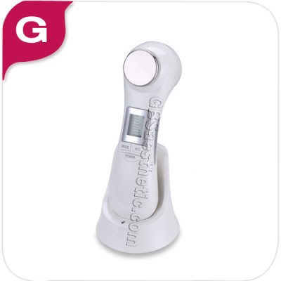 Rechargeable 3-IN-1 Microcurrent Galvanic Face Massage Ultrasound Beauty Machine